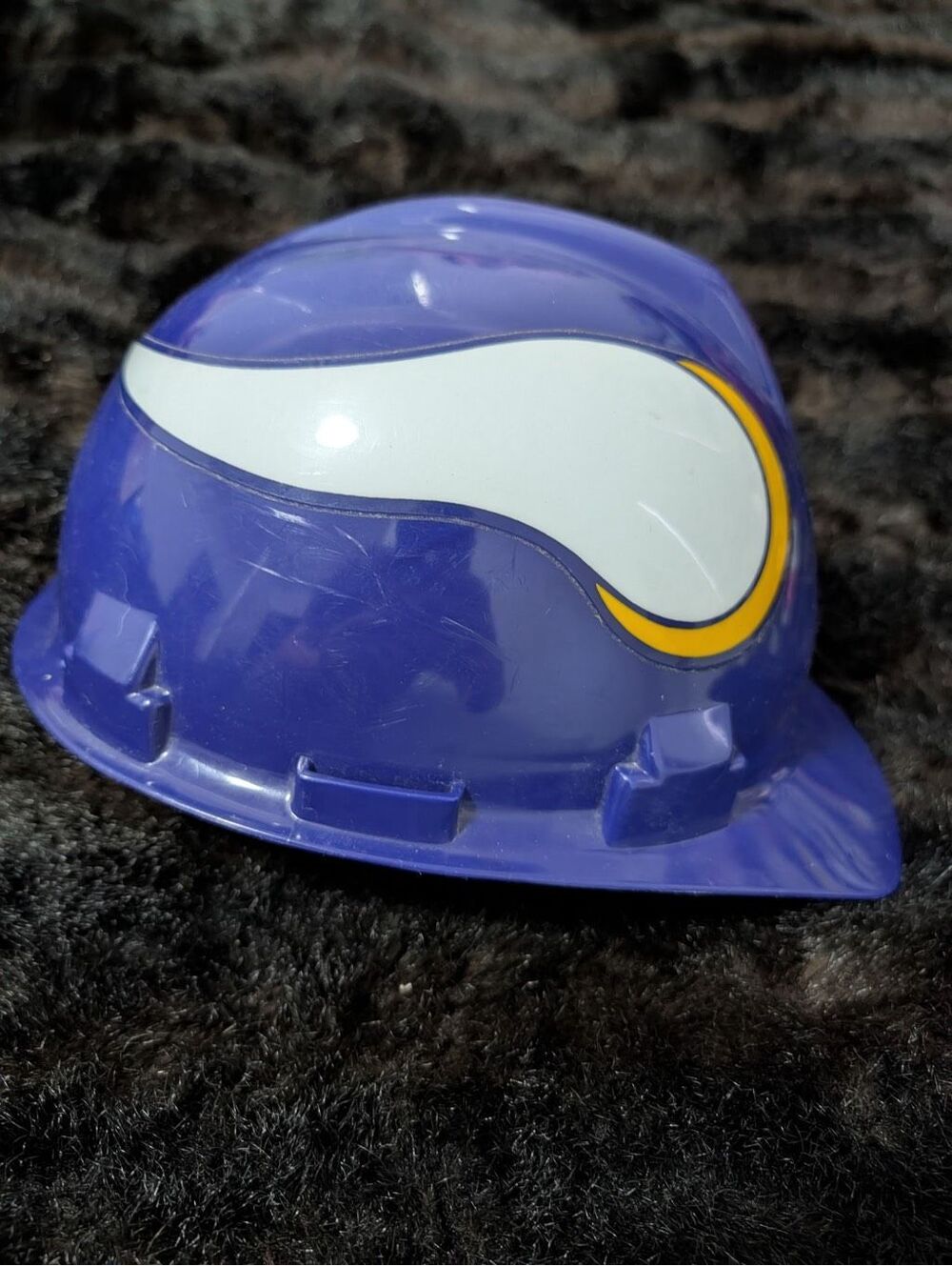Nfl Hard Hats w/ Ratchet Suspension Minnesota Vikings football adjustable
